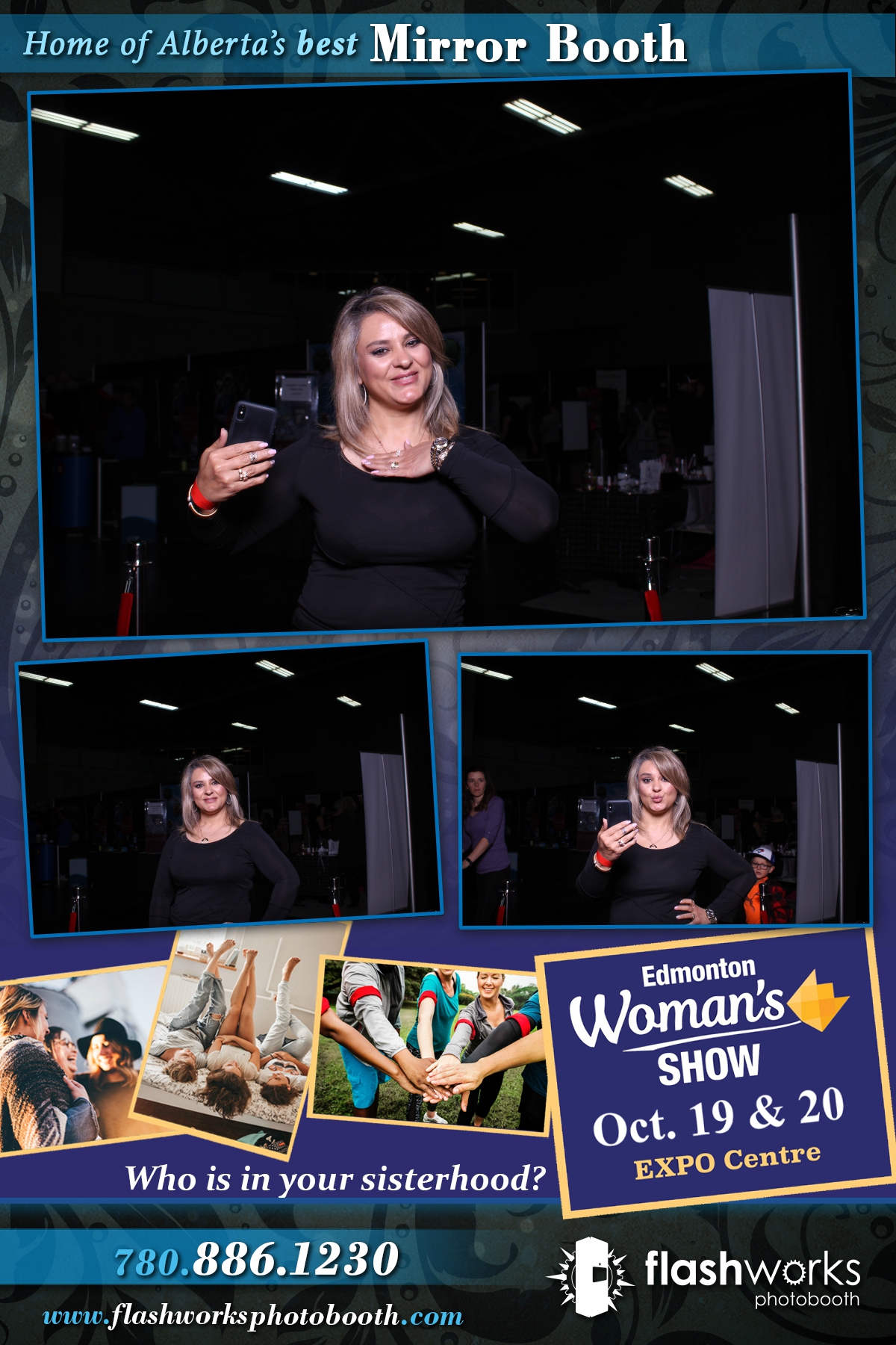 Fall Edmonton Woman's Show | View more photos from the event at gallery.flashworksphotobooth.com/u/FlashworksPhotoboothInc/Fall-Edmonton-Womans-Show-0